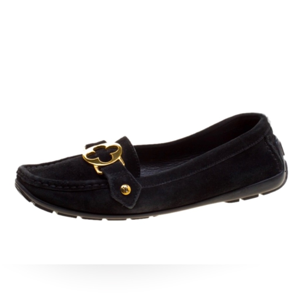 Louis Vuitton Suede Loafers